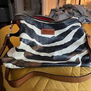 Dooney&bourke handbag- zebra print